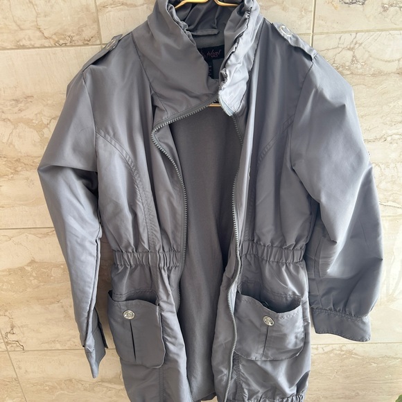 Baby phat girlz grey ski jacket size M - Picture 5 of 5